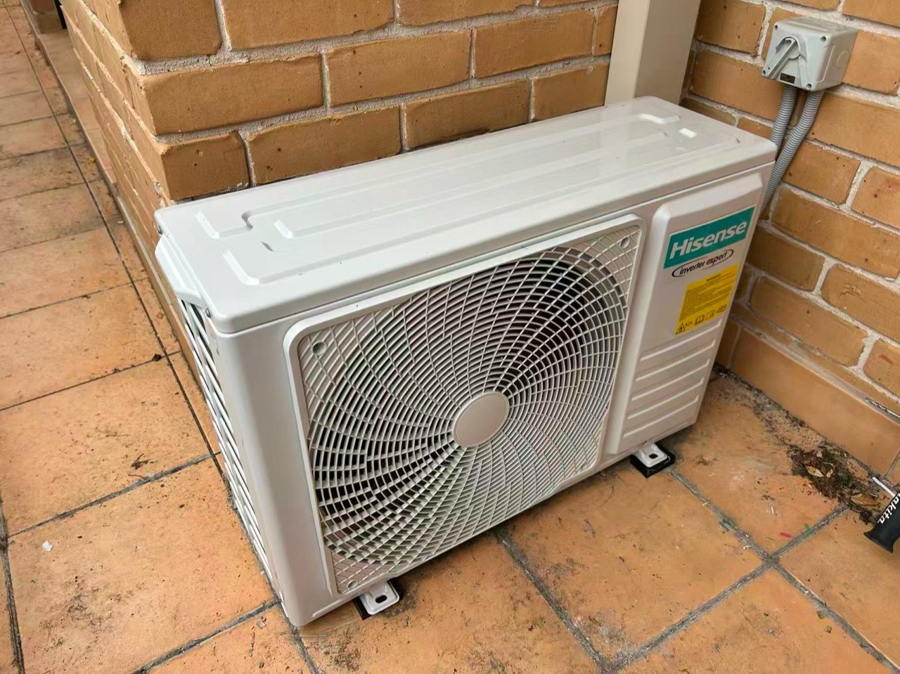 Hisense split system outdoor unit